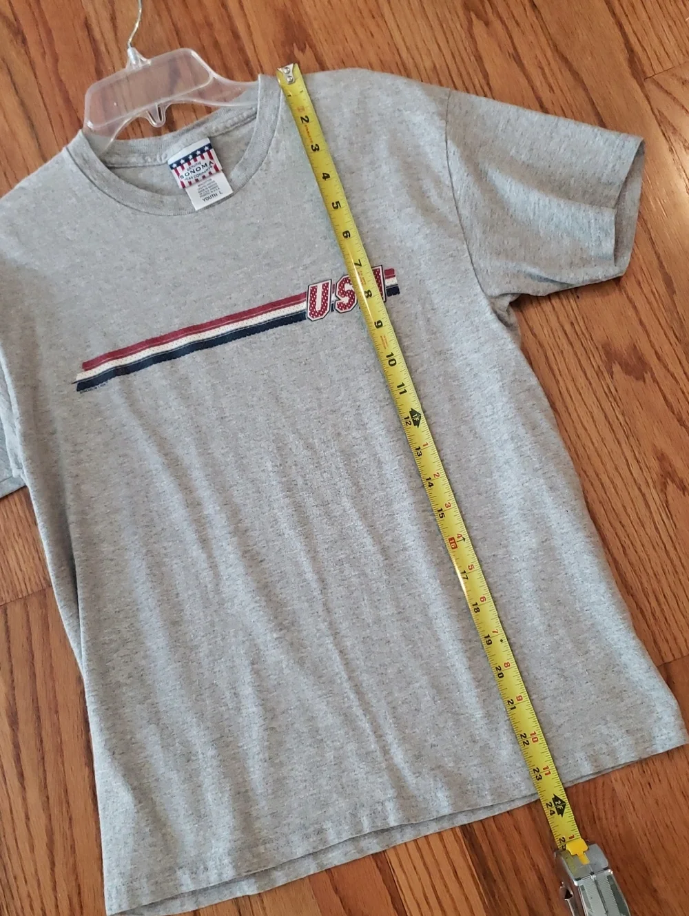 Kids Athletic Themed Graphic Short Sleeve Tees -5 Pack Bundle -Size: L